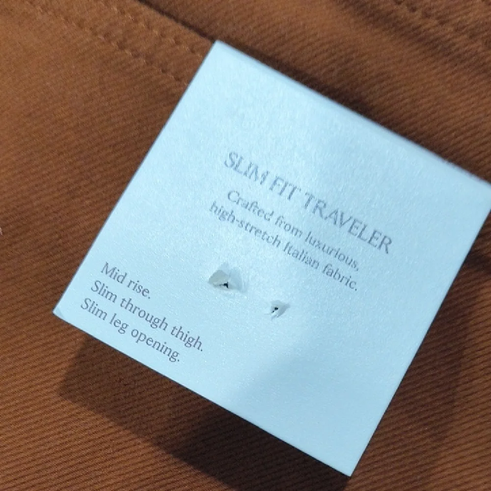 Banana Republic Slim Traveler Pant 36W x 32L